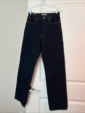 Levi's Dark Blue Straight Leg Jeans
